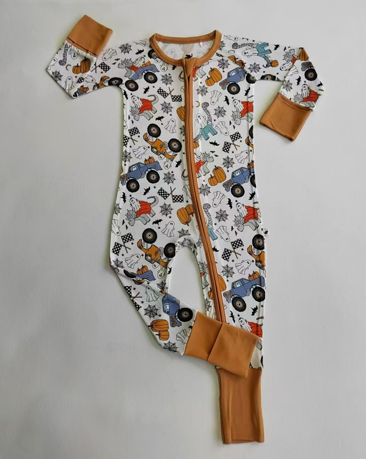 Bamboo Boys Halloween Onesie